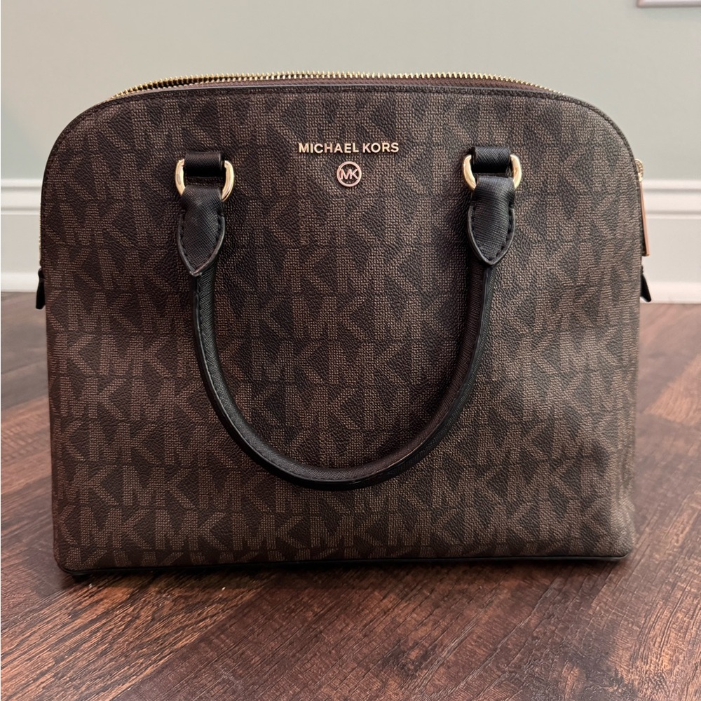 Michael Kors Brown Signature Handbag
